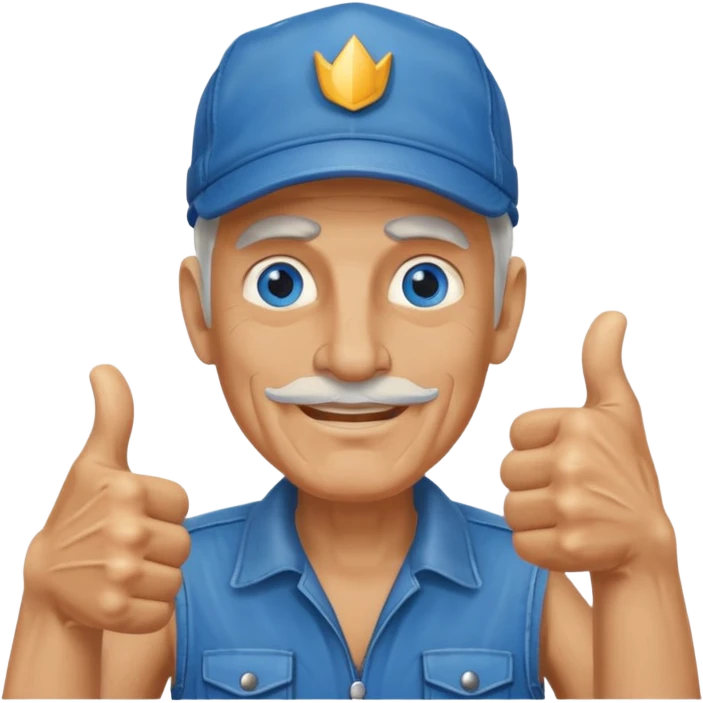 old Truckers thumbs up emoji