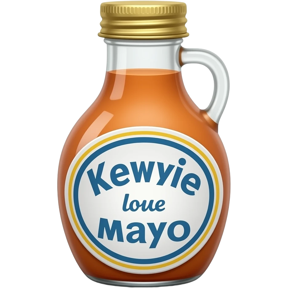 kewpie mayo bottle emoji