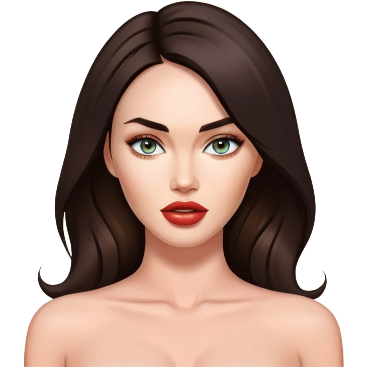 naked megan fox emoji
