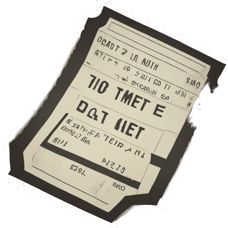 ticket emoji