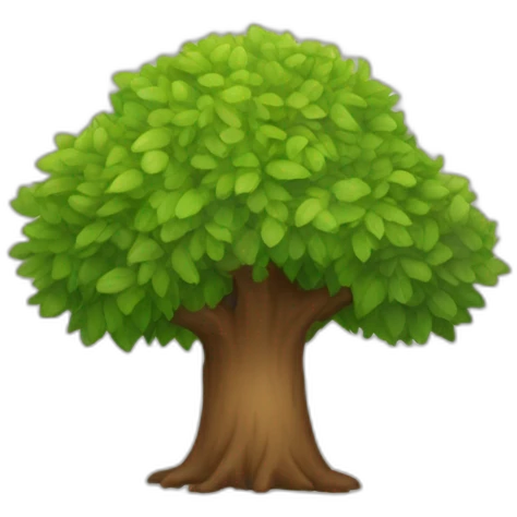 loutree sur une emoji