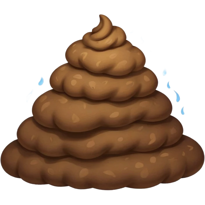 A pile of poo emoji