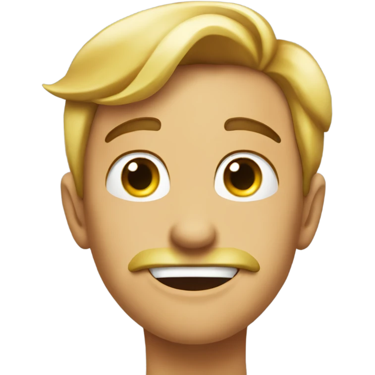 a single “Ha” that looks like the apple haha reaction, but just a single ha emoji
