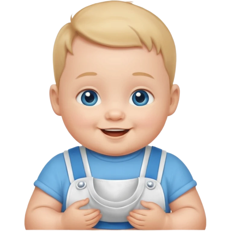 Minik tatlı bebek emoji