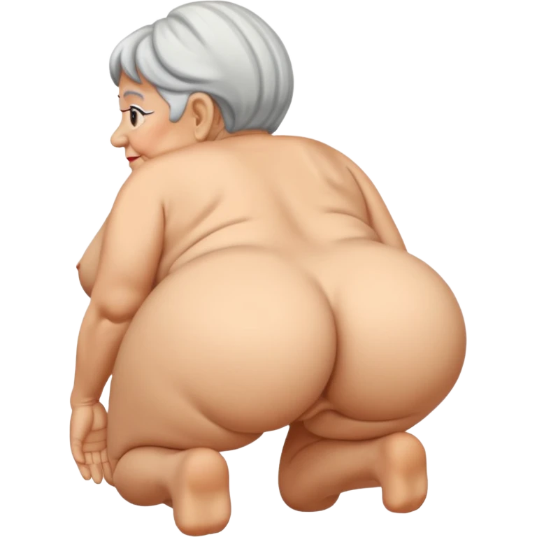 Granny naked ass

 emoji