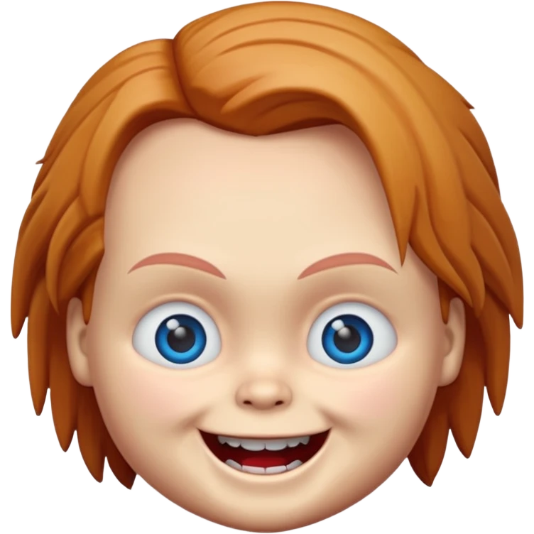 Un emojin de chuky emoji