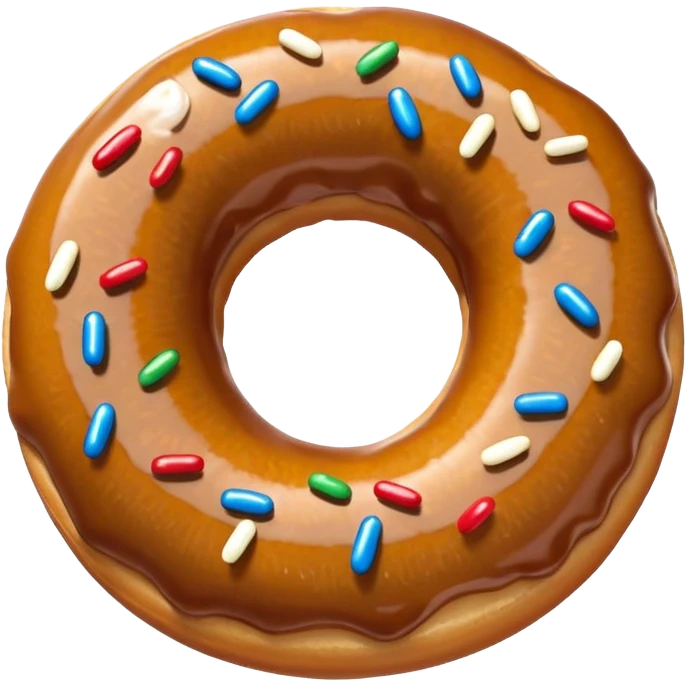 Donut that’s the shape of  O and a F right next to each other with the O first and F last emoji