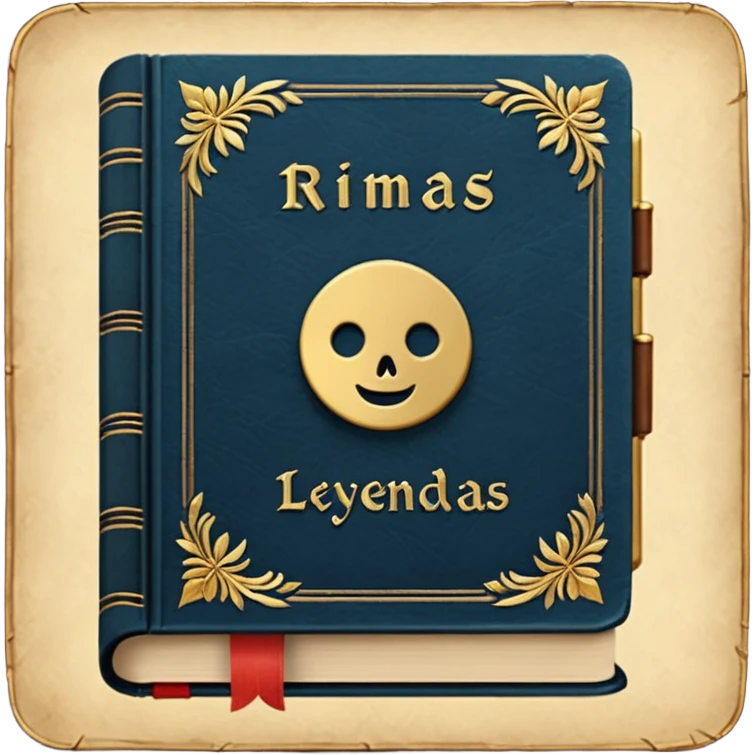 "Rimas y Leyendas" de Gustavo Adolfo Bécquer emoji