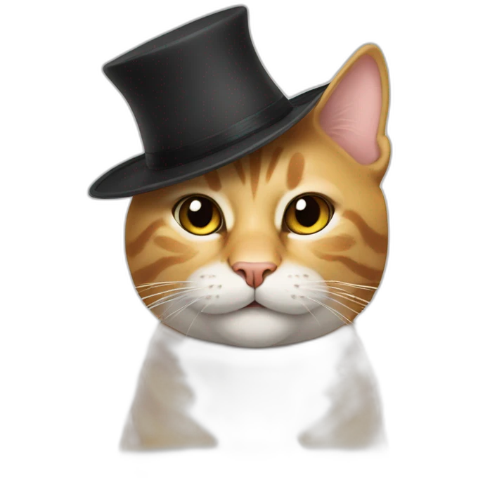 cat with hat emoji