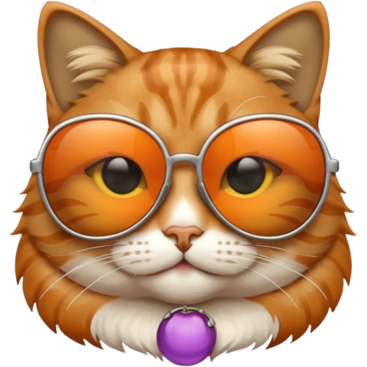 Cat wearing sunglasses emoji