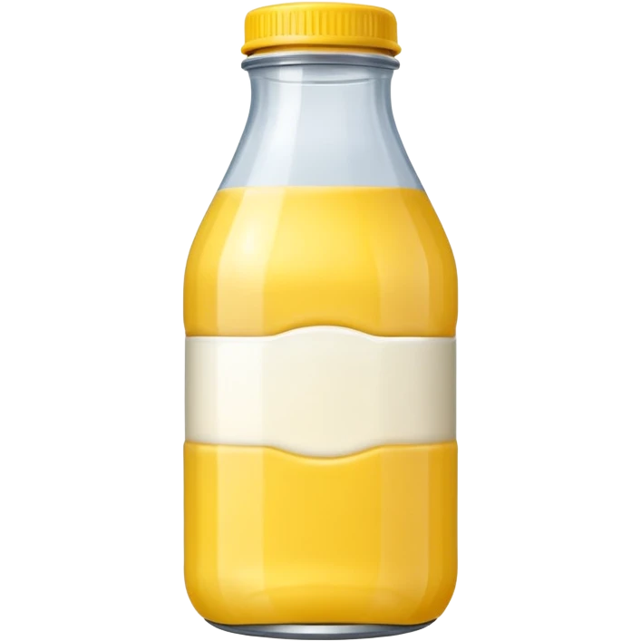 baby Milk bottle yellow emoji