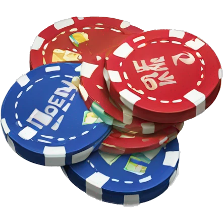 Casino chips  emoji