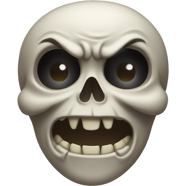 Skull cry emoji