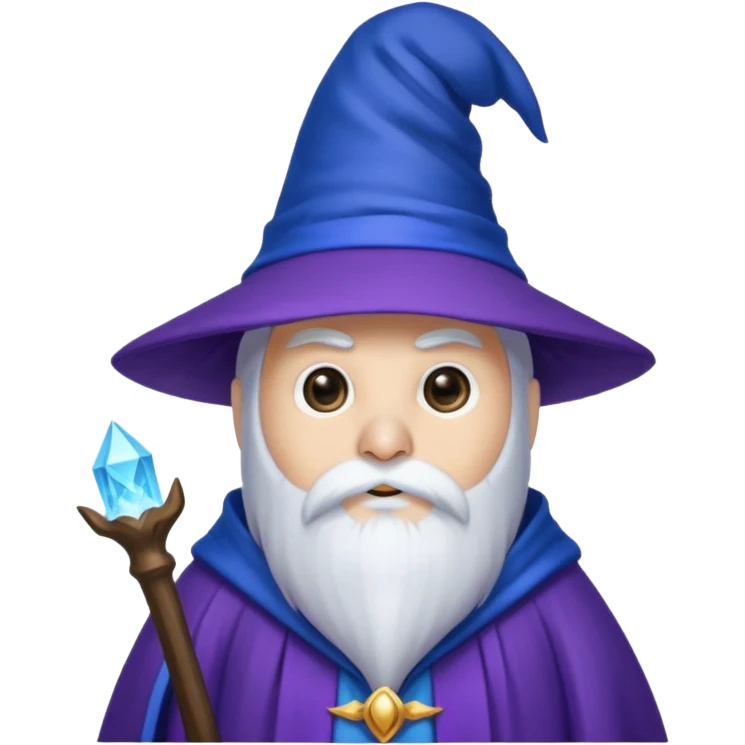Penguin Wizard emoji