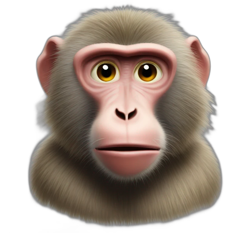baboon computer emoji