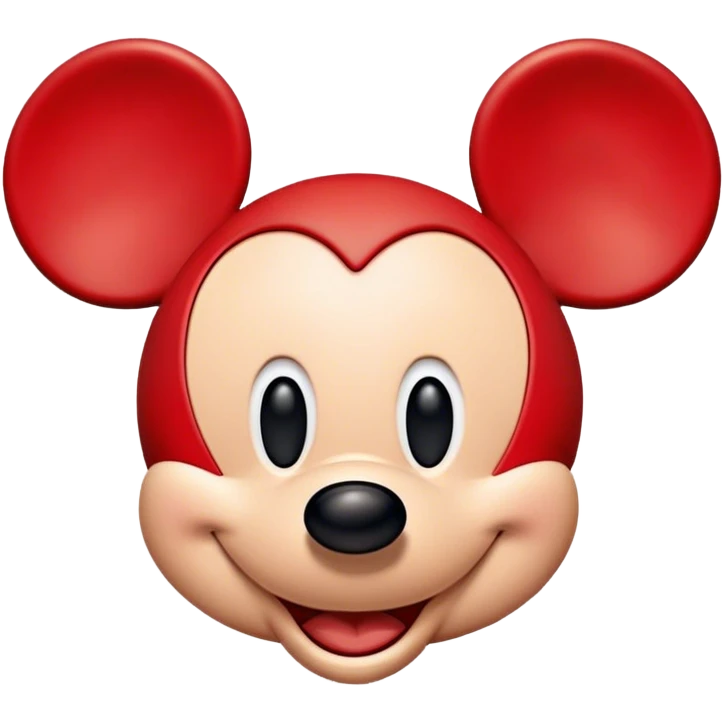 Mickey mouse emoji