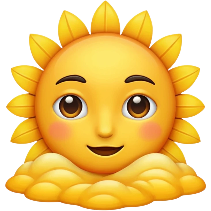 Sunrise emoji