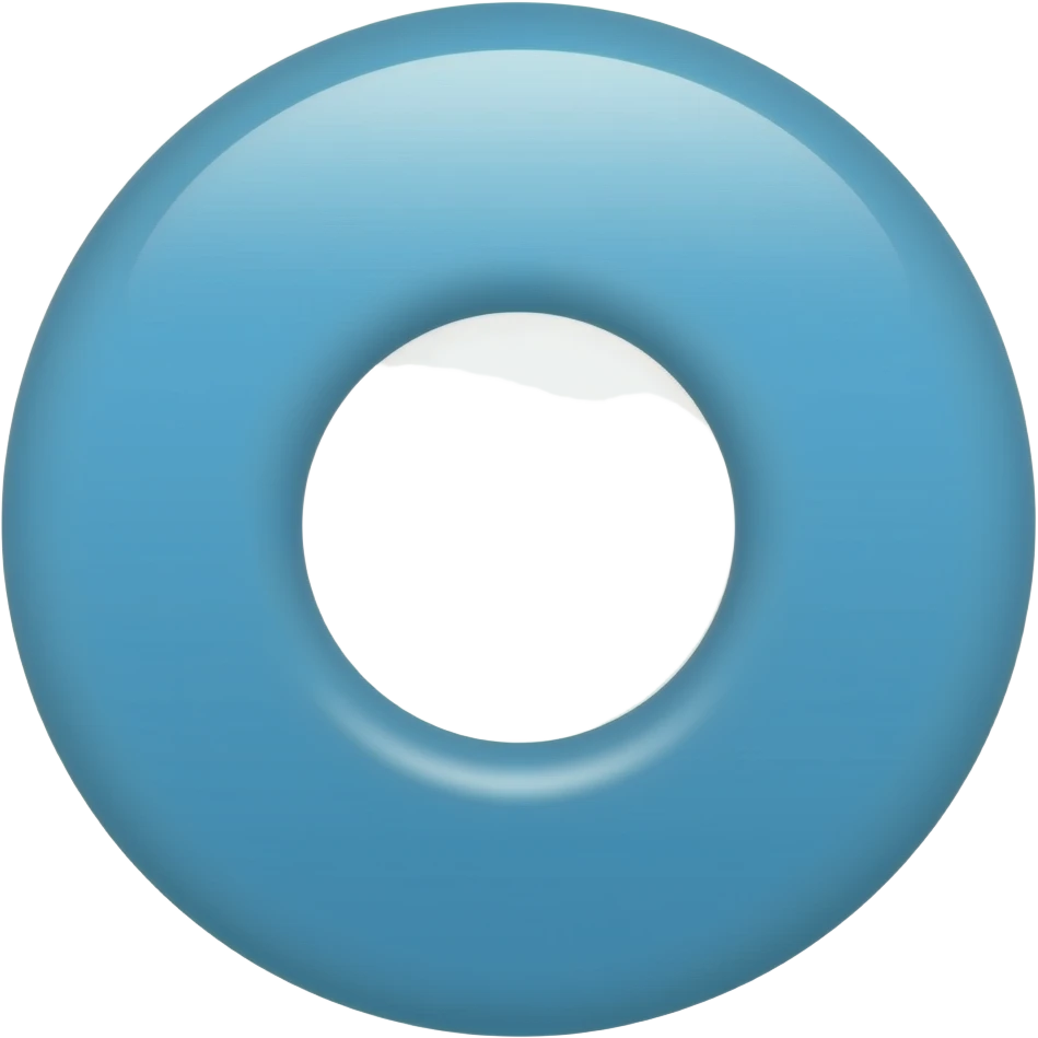 اعمل لي دائرة زرقاء فاتحة داخلها صح ابيض emoji