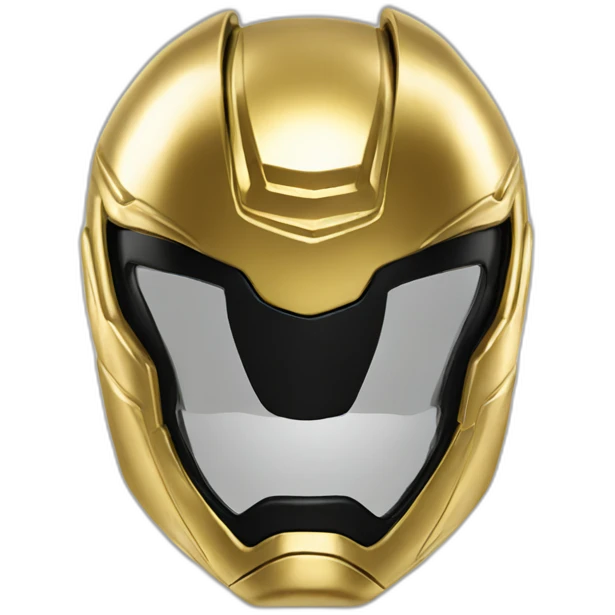 power ranger gold black cool ultimate emoji