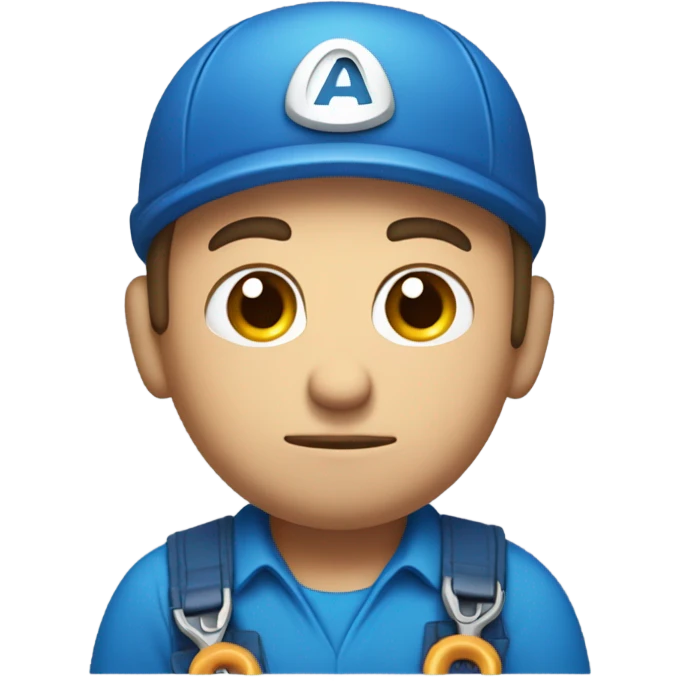 Angry plumber emoji