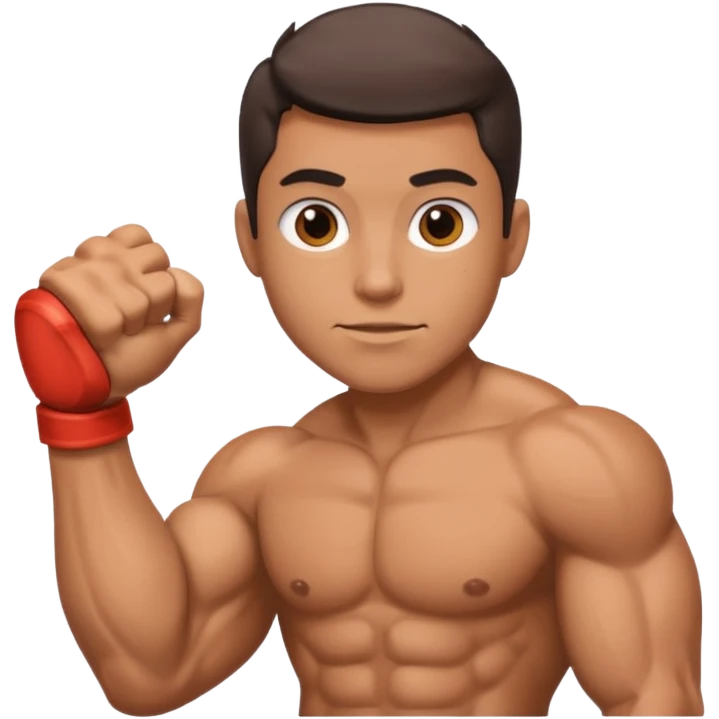 بازوی دو رنگ مثل این💪 emoji