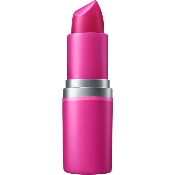 Pink lipstick emoji