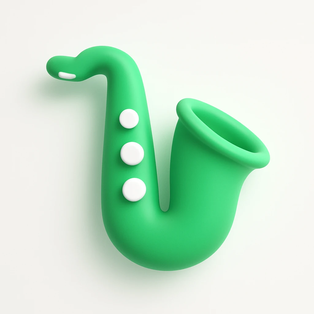 saxophone emoji