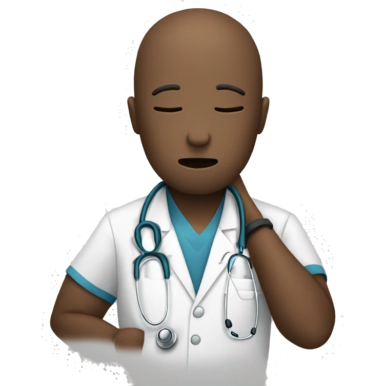 Face palm with stethoscope emoji