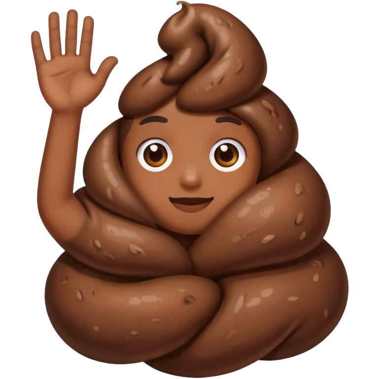 poop in hand emoji