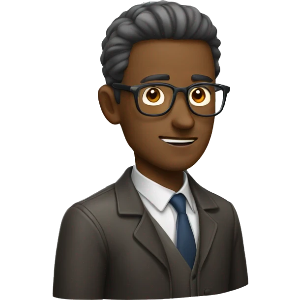 A man who takes off his glasses emoji