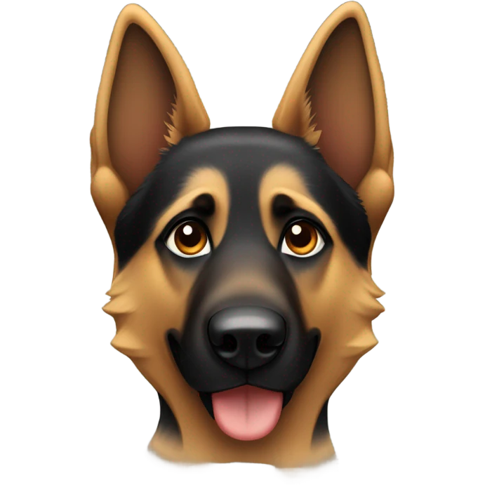 German shepherd emoji