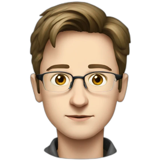 Young Edward snowden emoji