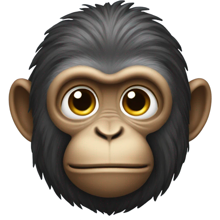 Spiritual monkey emoji