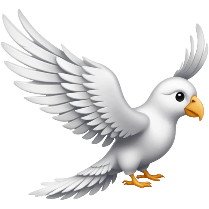 Create a left side wing 🪽 I need exactly like this emoji emoji