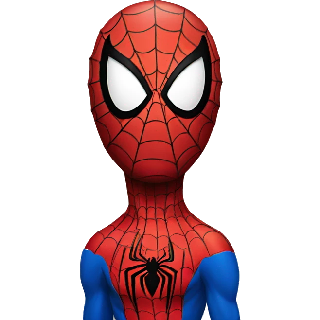 spiderman head emoji