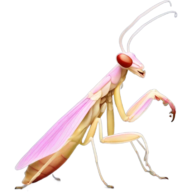 orchid mantis  emoji
