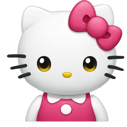 Hello kitty emoji