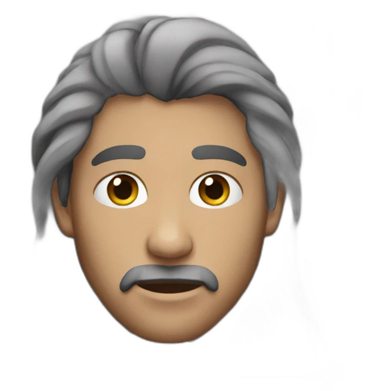 Long hair like pnl emoji