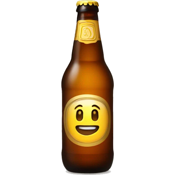 beer bottle emoji
