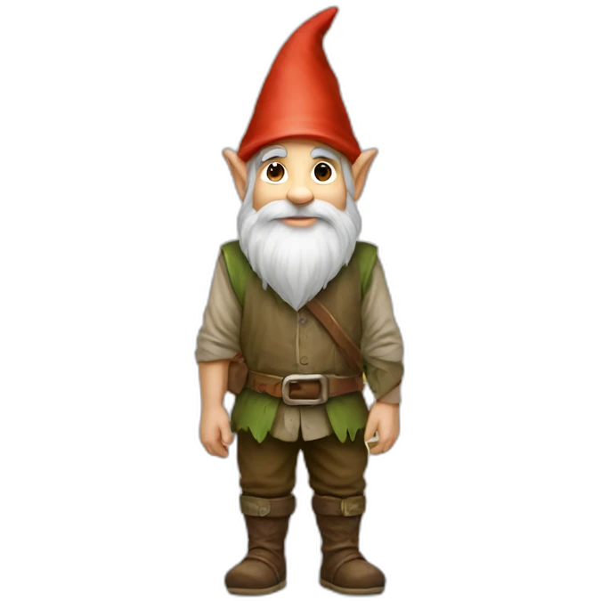 Male gnome full body emoji