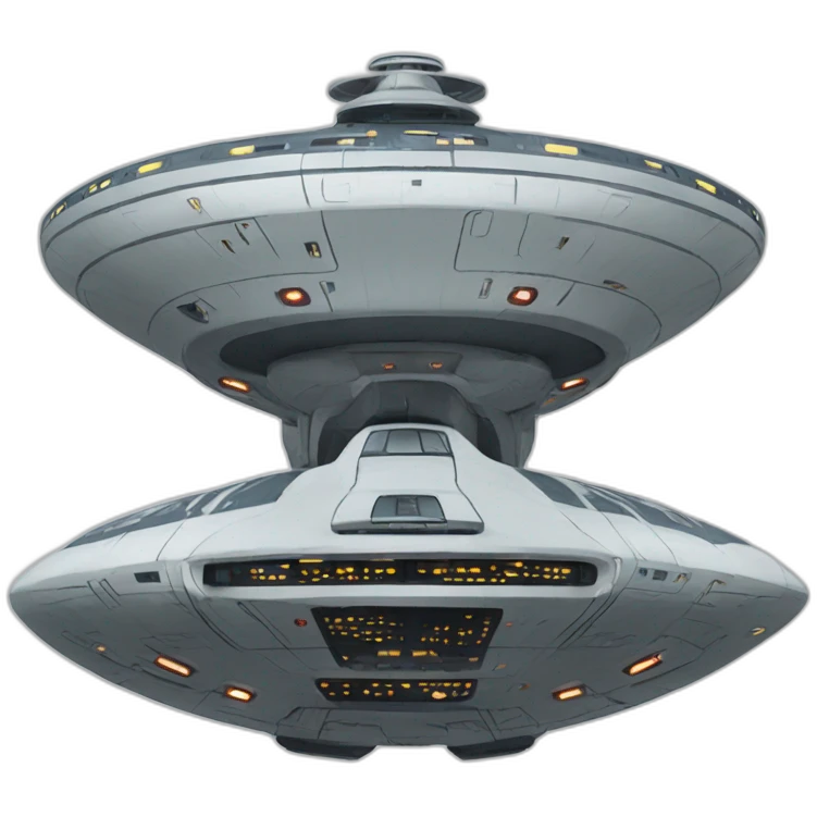Star trek spaceship emoji