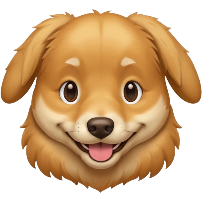 Happy dog emoji