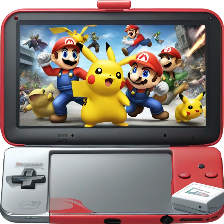 Nintendo DS super smash Bros emoji