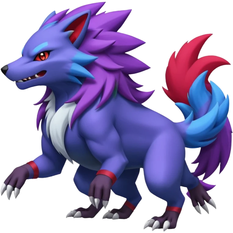 WereGarurumon-Zoroark-fusion emoji