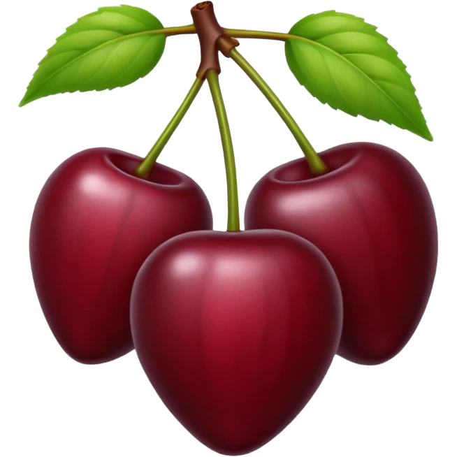 black cherry emoji