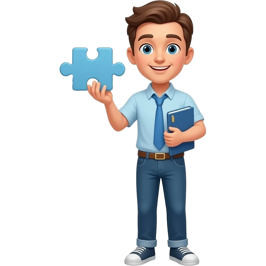 puzzles and learning emoji