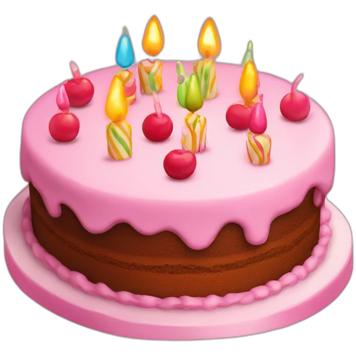 birthday cake emoji