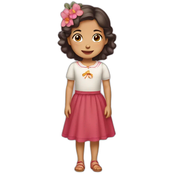 niña pelirroja emoji