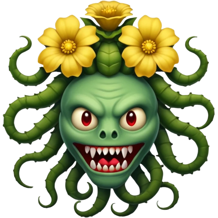 Stranger things demo gorgon emoji