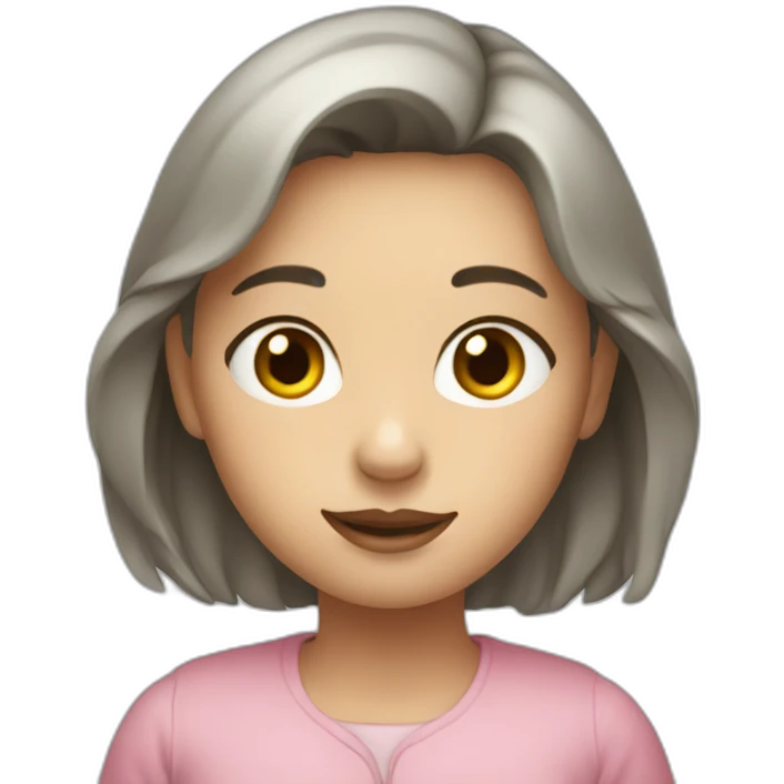Girl with mortar and pastle emoji